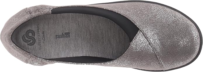 clarks cloudsteppers silver