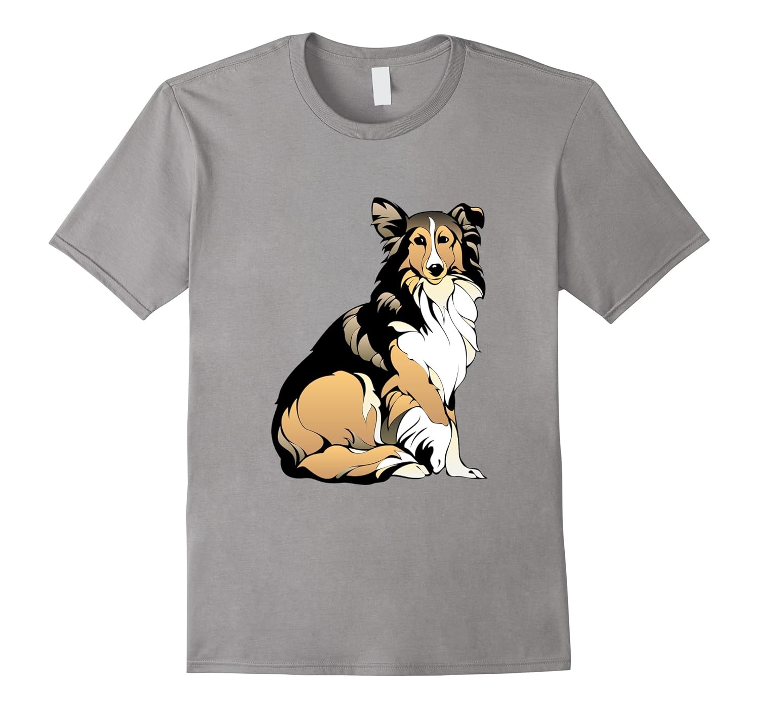 Cute Collie t-shirt Adorable Furry Dog Rescue Pet Love-ANZ