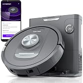 Shark PowerDetect Self-Empty Robot Vacuum, Black, AV2820AE | NeverStuck, DirtDetect/EdgeDetect/FloorDetect, XL 60-Day HEPA Self-Empty Base, Odor Neutralizer, 360&deg; LiDAR + 3D Sensor