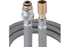ZEPHYRJAZZ Replacement Spray Hose for Delta RP50390 RP62057 RP74608 Pull Out and Pull Down Kitchen Faucet Hose Replacement Parts