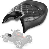 QIHUIMOTO Driver Solo Seat Wide High Comfort Rider Cushion for Can Am Ryker | Fit for Can Am Ryker 600 900 Sport 2019-2026 , for Can Am Ryker Rally Edition, Replace 219400795