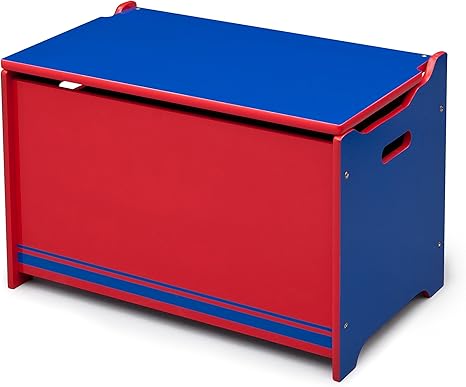 red toy chest
