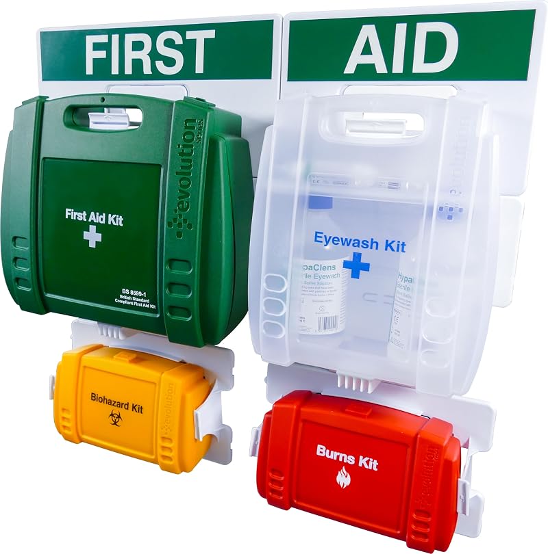 Safety First Aid Group BS 8599 Compliant Large Complete First Aid Point Kit