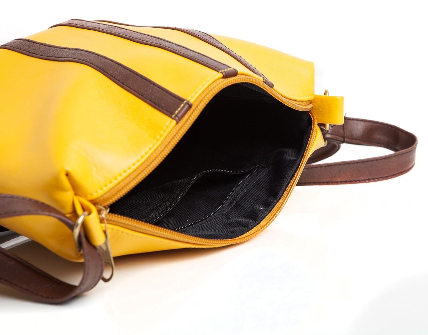 mammon women's sling bag(slg-3strip-yt,multicolor)