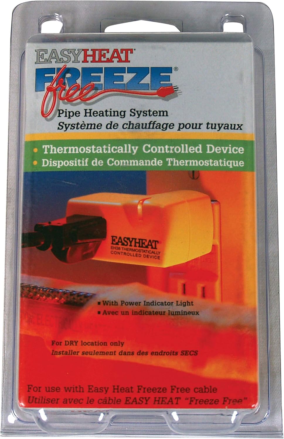 Easy Heat EH-38 Freeze Thermostatically Controlled Valve and Pipe Heating System: Automotive