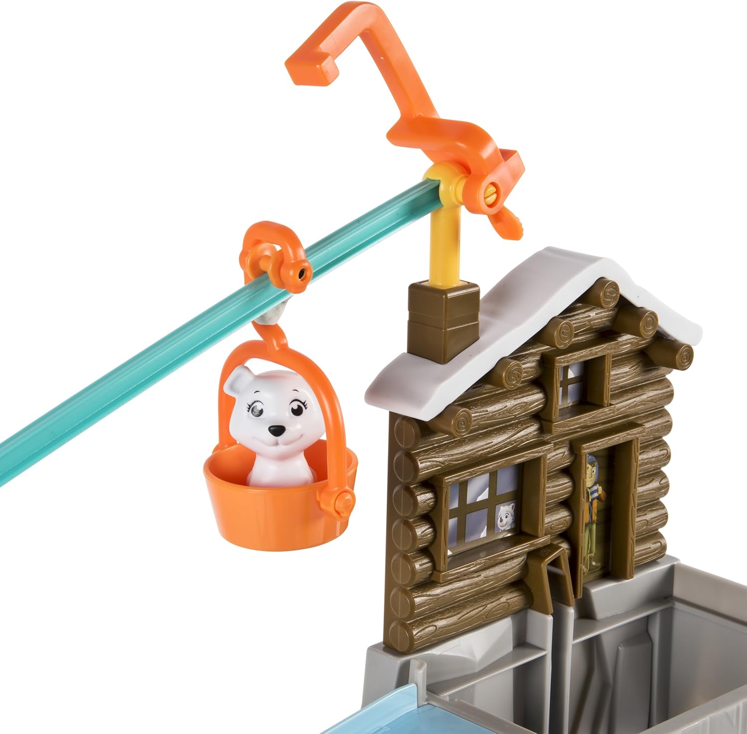 paw patrol roll patrol rubble's mountain rescue track set