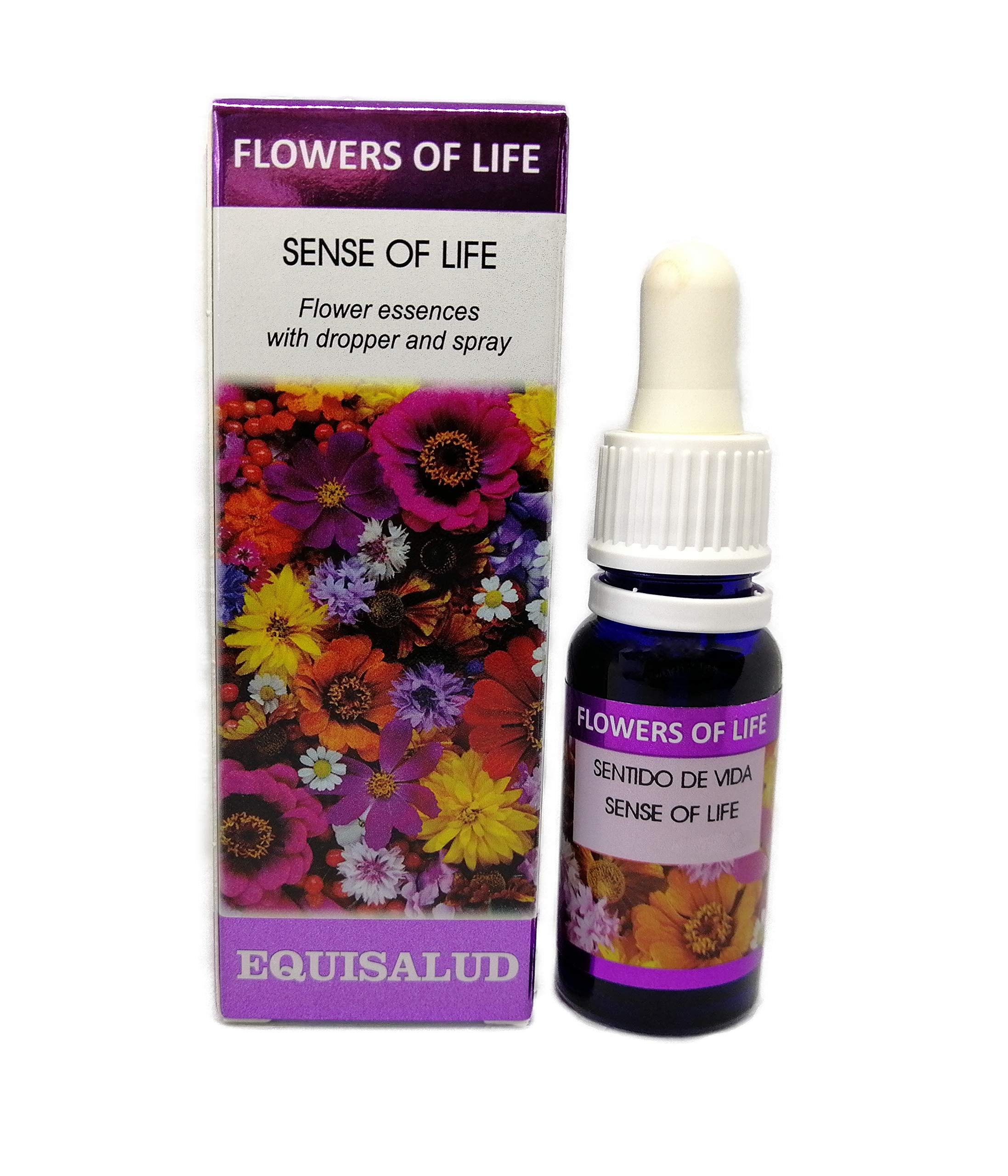 Flowers of Life - Sense of Life - Certified Organic Natural Flower Remedy 15ml Dropper and Spray
