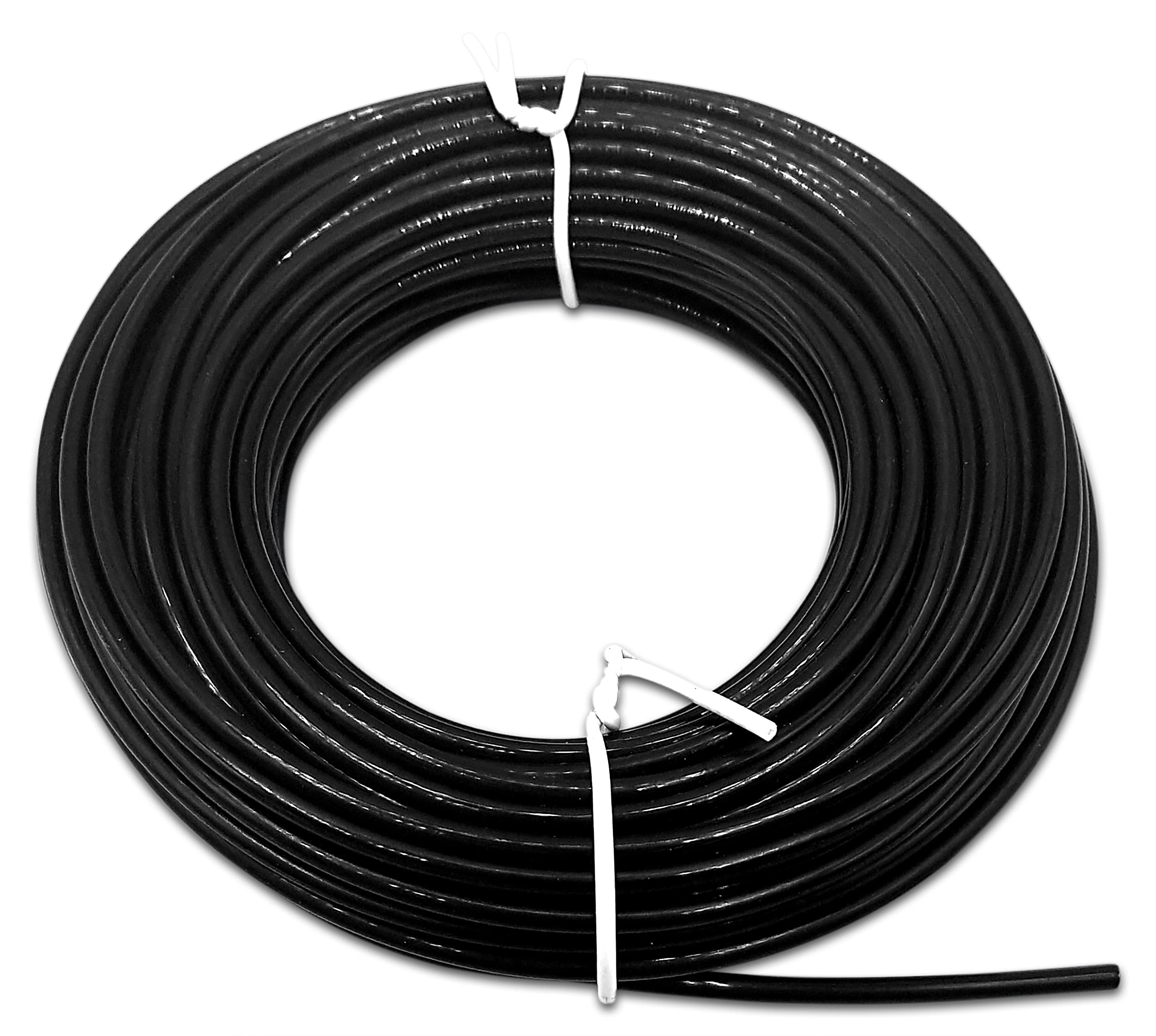 Strimmer Line Black Round – 2.4 mm x 15 m Strimmer Wire – Ideal for Professional Trimming of Medium to Long Grass – Perfect Strimmer for Virtually All Strimmer Heads. Set by MYPURECORE.