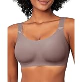 Bras for Women No Underwire Seamless Adjustable Full Coverage Smooth Bralette Wireless Comfort Everyday Bra
