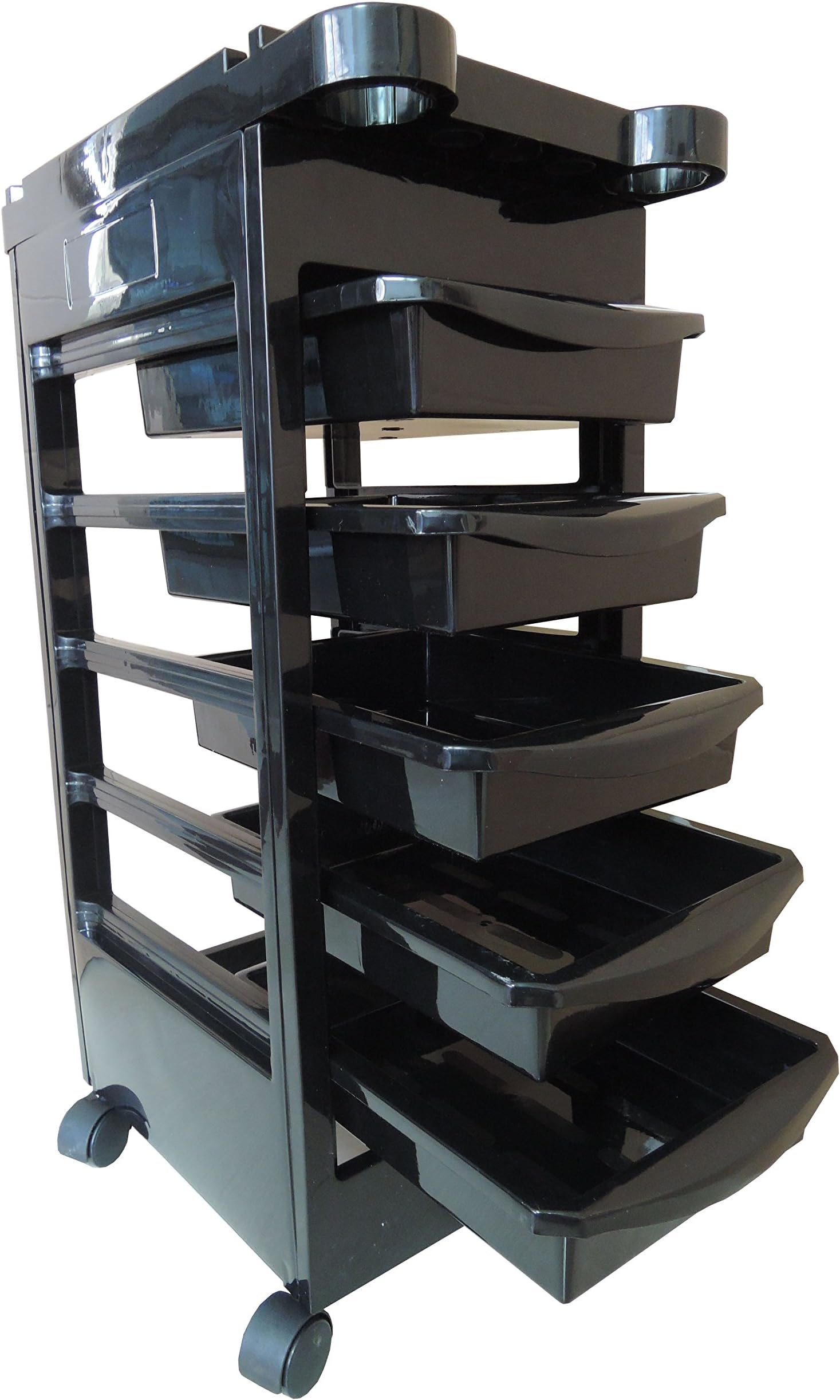 OneToPia Salon Hairdresser Trolley Barber Beauty Storage Hair Drawers Spa Colouring Cart