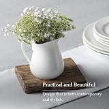 WM Bartleet & Sons Porcelain Traditional Jug 450 ml ¾ pint White view 5