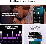 Ultrahuman Ring AIR Bionic Gold Size 10 Sleep Tracking Fitness HR view 5