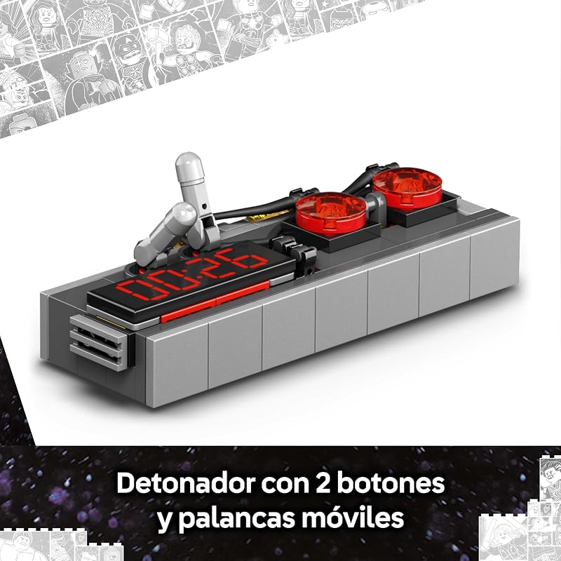 | Marvel Groot con Traje de Saqueador - Juguete de Superhéroes para Coleccionar - Decoración del Dormitorio - Regalo de Cumpleaños para Niños de 10+ Años y Fans de Guardianes de la Galaxia 76341