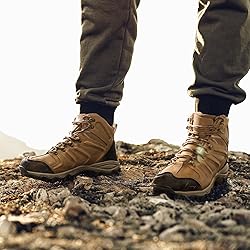 NORTIV 8 Men's Ankle High Waterproof Hiking Boots