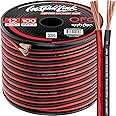 Install Link 12 AWG Gauge Speaker Wire Cable (OFC), 100-Feet, Car or Home Theater
