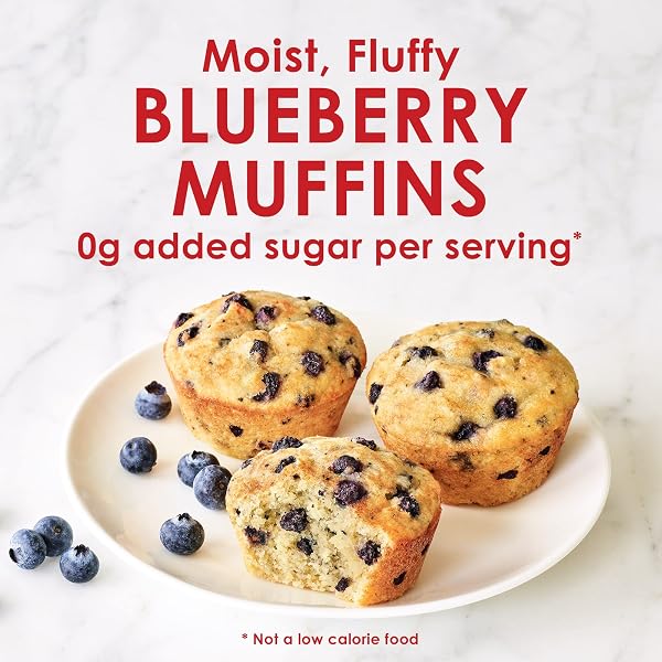 DUNCAN HINES KETO FRIENDLY BLUEBERRY MUFFIN MIX, ZERO ADDED SUGAR, GLUTEN FREE, 8.5 OZ.