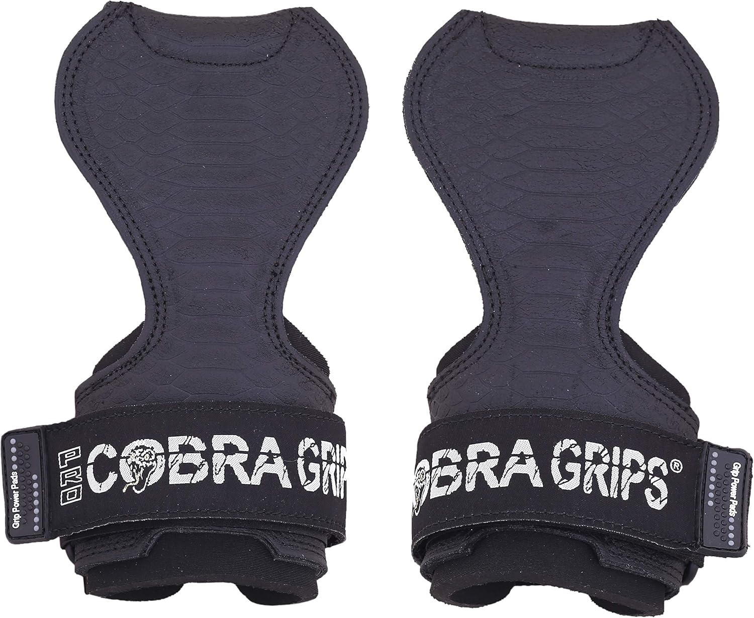 Cobra Grips PRO Best Weight Lifting Gloves Heavy Duty Straps Alternative to Power Lifting Hooks For Deadlifts With Built in Adjustable Neoprene Padded Wrist Wrap Support Bodybuilding : Sports & Outdoors