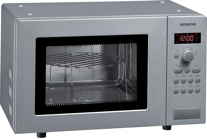 Siemens HF15G541 - Microondas de acero inoxidable (17 litros, 800 ...