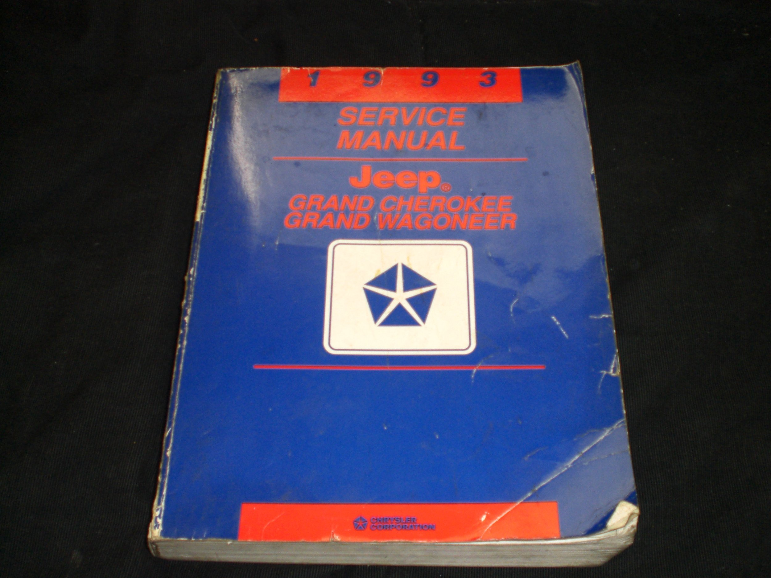 1993 Chrysler Service Manual Jeep Grand Cherokee-wagoneer Paperback – 1992