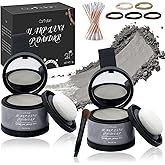 2 Pack Hairline Powder for Women and Men, Used to Root Touch Up Hair Color, Thinning and Gray Hair Coverage and Bald Spots Coverage, Light Gray