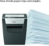Rexel Momentum X312 Cross Cut Shredder 13-12 Sheets 23 Litre Bin Black view 5