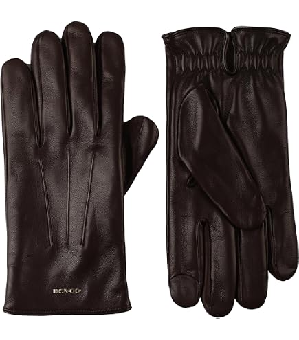 Coach New York Leather Tech Glove at Amazon Women's Clothing store