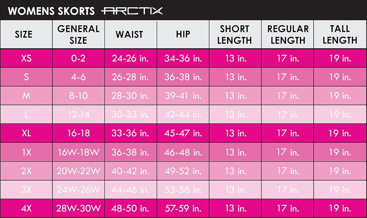 Arctix Women's Active Skort: Clothing