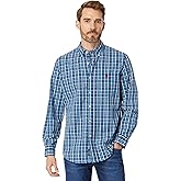 U.S. POLO ASSN. Long Sleeve Yarn-Dye Poplin Plaid Woven Shirt