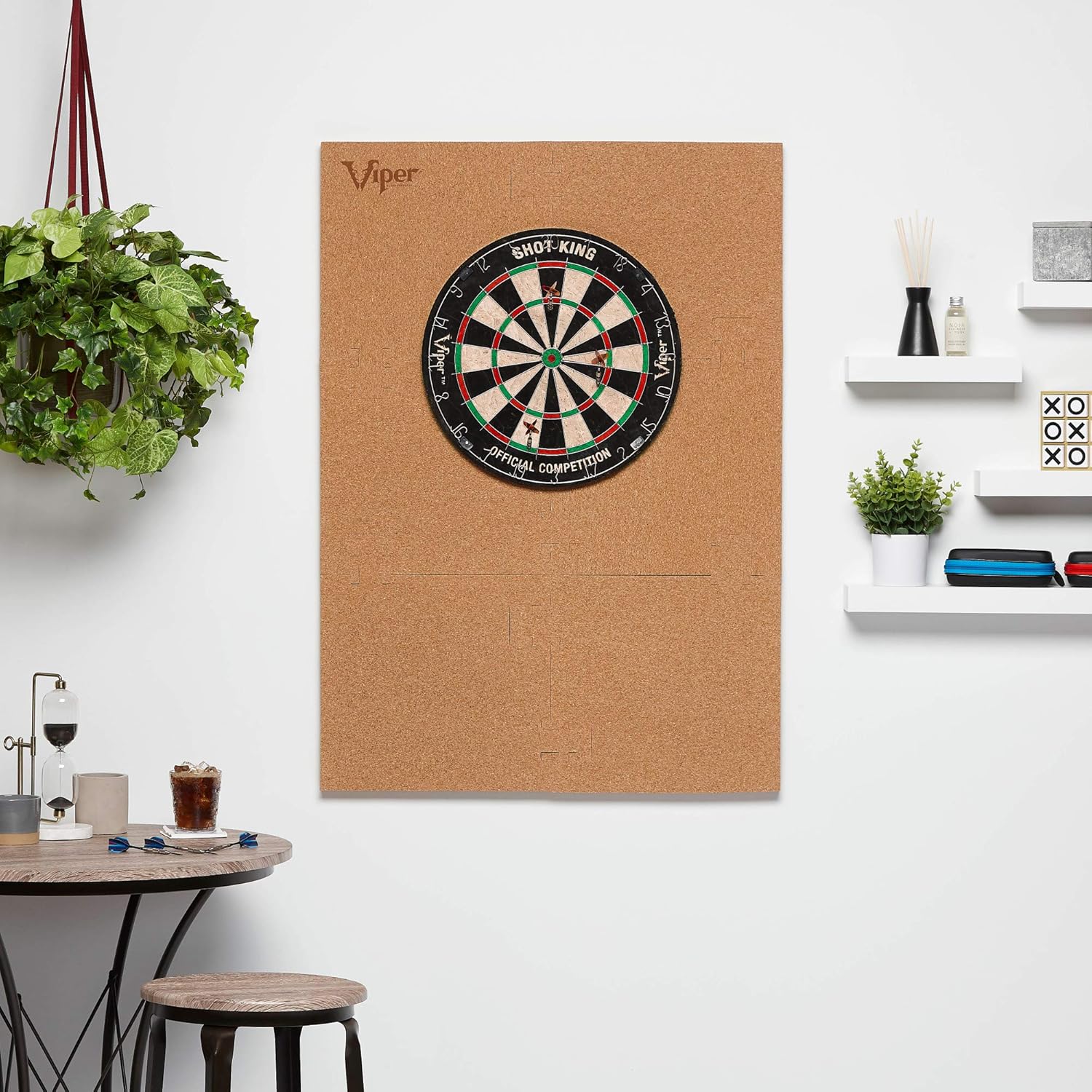 Viper by GLD Products Wall Defender III Dartboard Surround Cork : Sports & Outdoors