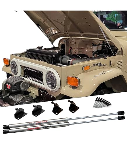 Amazon.com: Redline Tuning 21-27002-02 Hood Quicklift Fits Land