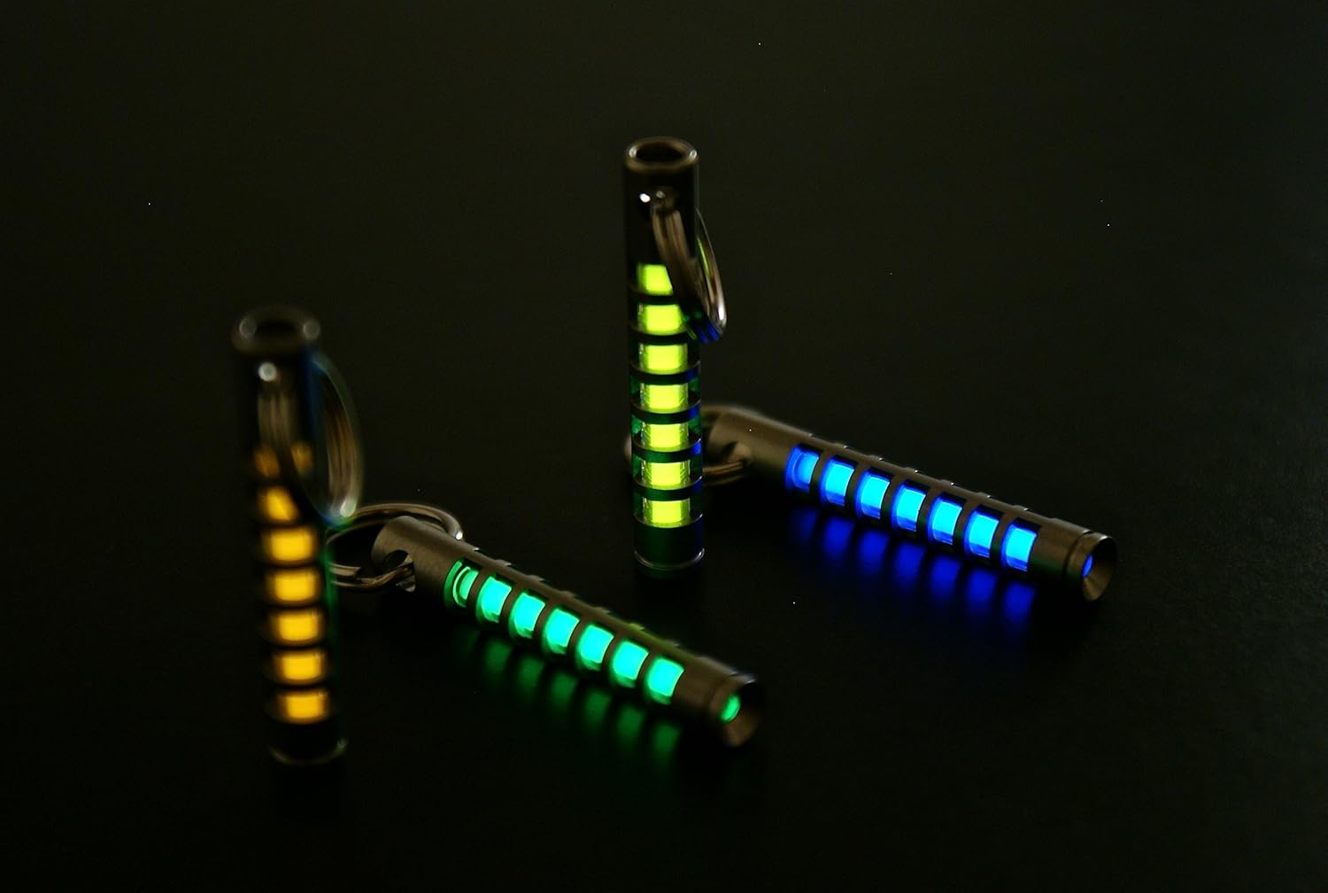 TEC-S323 Isotope Fob, a Stainless Steel housing for tritium vials - by TEC Accessories: Office Products