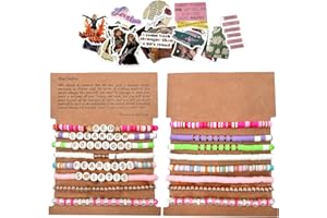 Gpurplebud 4Pcs Taylor Bracelets Eras Tour Outfits Swiftie Lover 1989 Reputation Speak now Fearless Midnight Taylor Outfit Friendship Music Gifts Fans Accessori