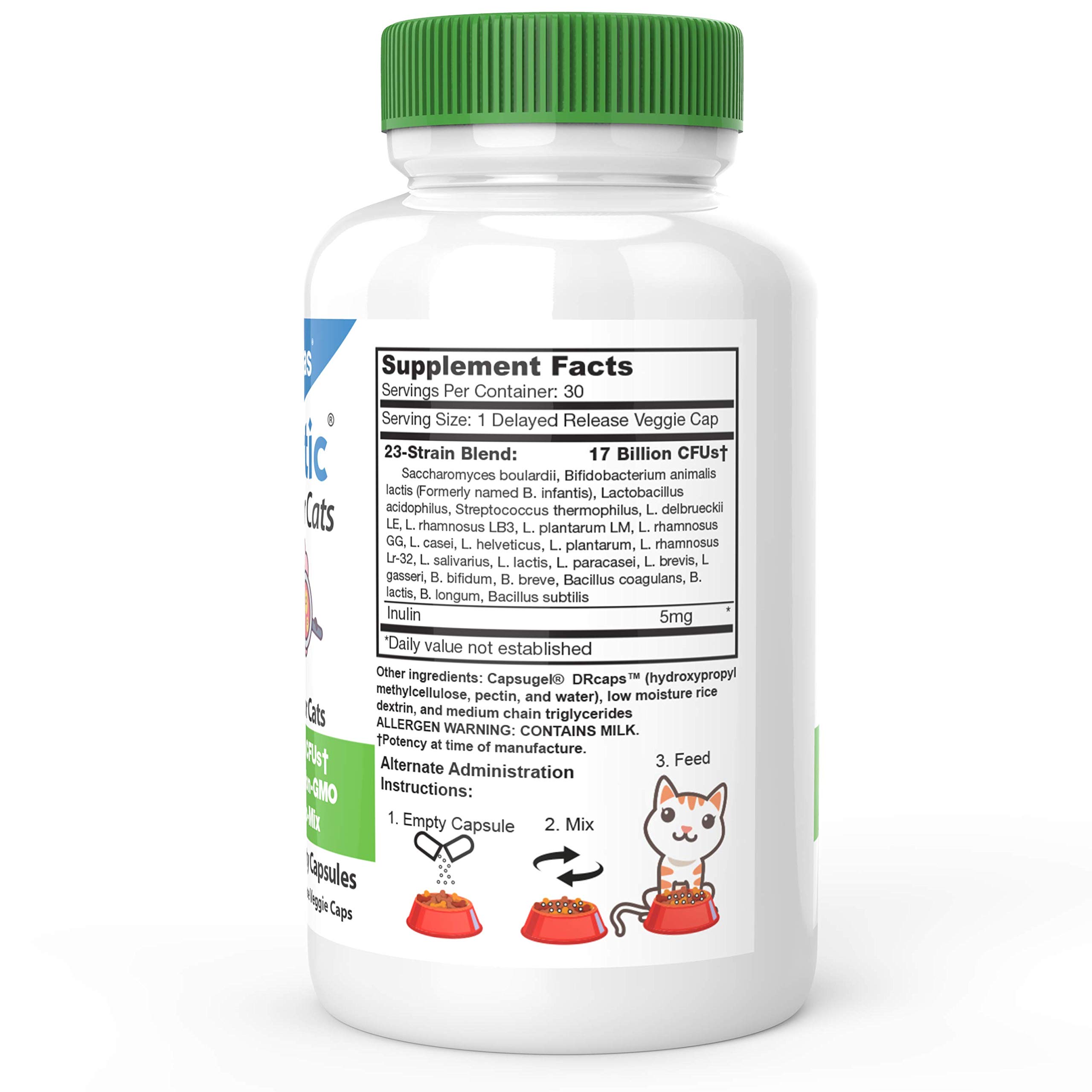 DrFormulas Nexabiotic Probiotics for Cats Powder Treats Diarrhea for