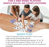 QUOKKA Board Game for Kids 8-12 What Would You Choose Family Card Game view 2