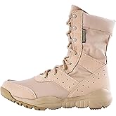 WWOODTOMLINSON Men's LD Lightweight Combat Boots Microfiber/Suede Leather Military Tactical Boots