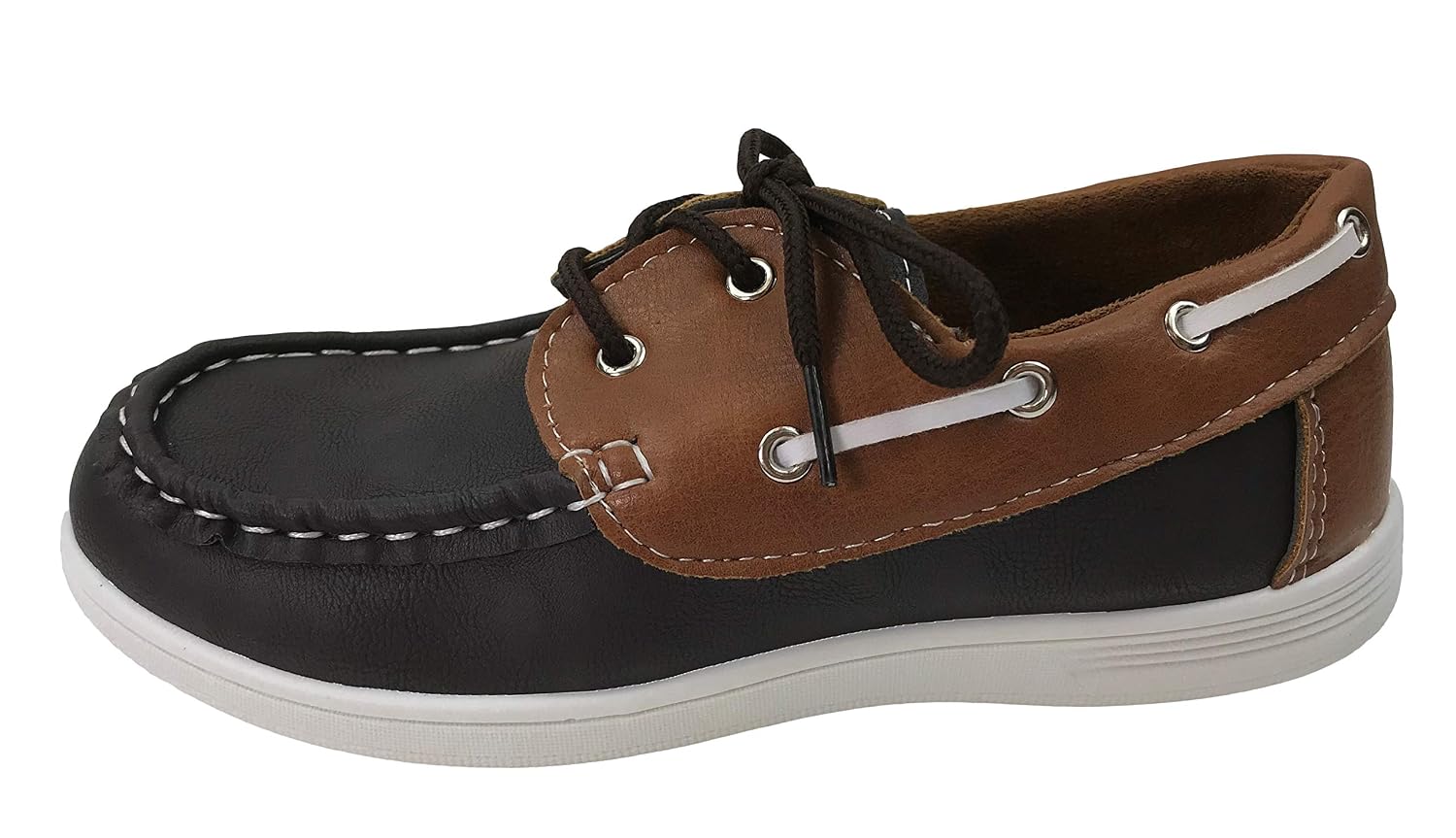 Loafers Boys Classic Faux Leather Boat 
