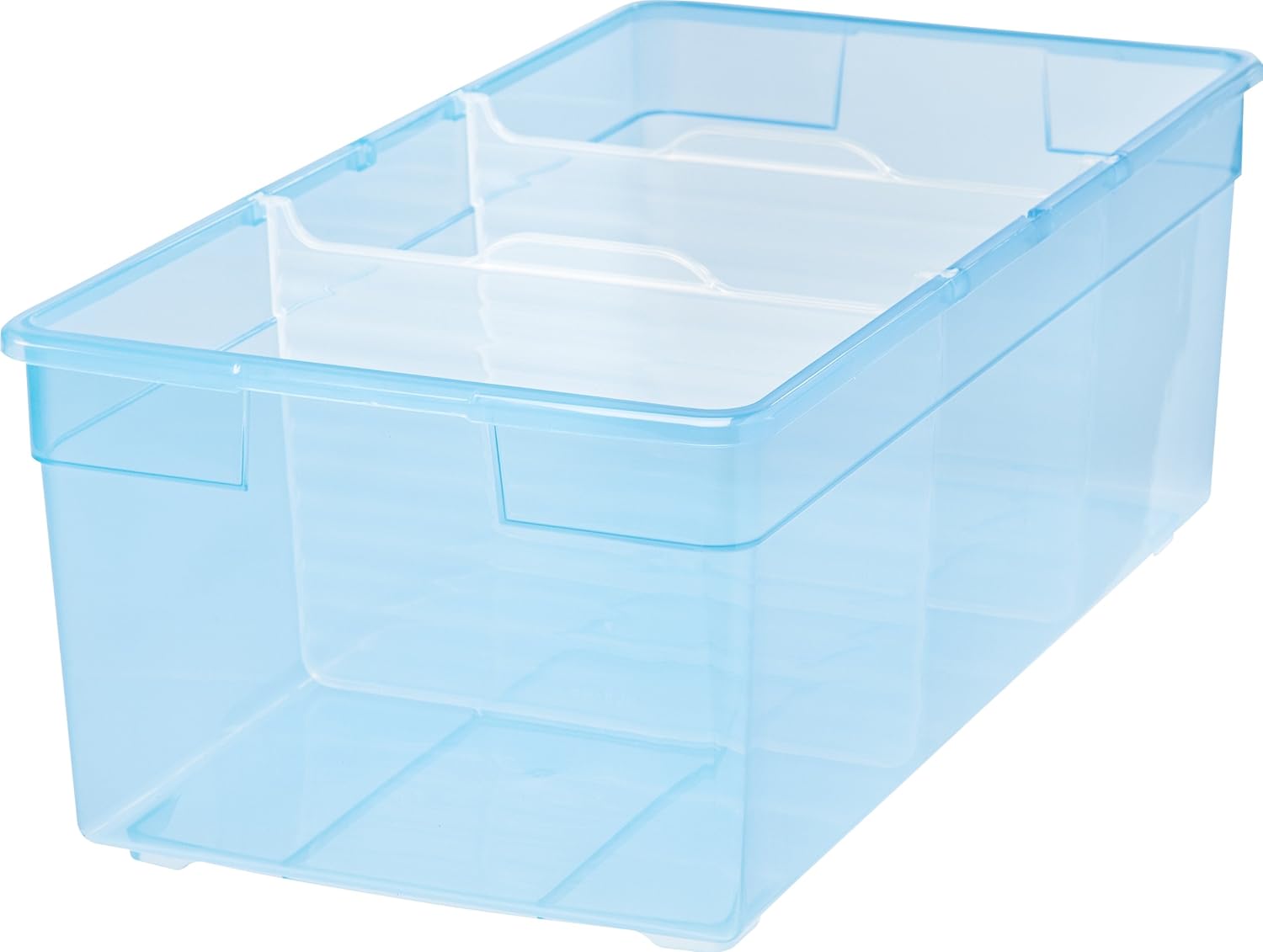 Blue 6 Pack IRIS Media Storage Box Home Media Storage