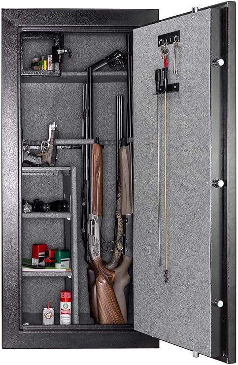 A558053. Buffalo River - Caja fuerte para armas digital premium, 22 armas: Amazon.es: Hogar