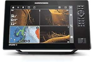 Humminbird XPLORE Series GPS Fish Finder MEGA Side Imaging+ & HD Touchscreen Display