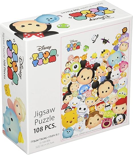 Amazon 108ピース テンヨー Tenyo ジグソーパズル ディズニー Tsum Tsum パラダイス 18 2x25 7cm おもちゃ おもちゃ