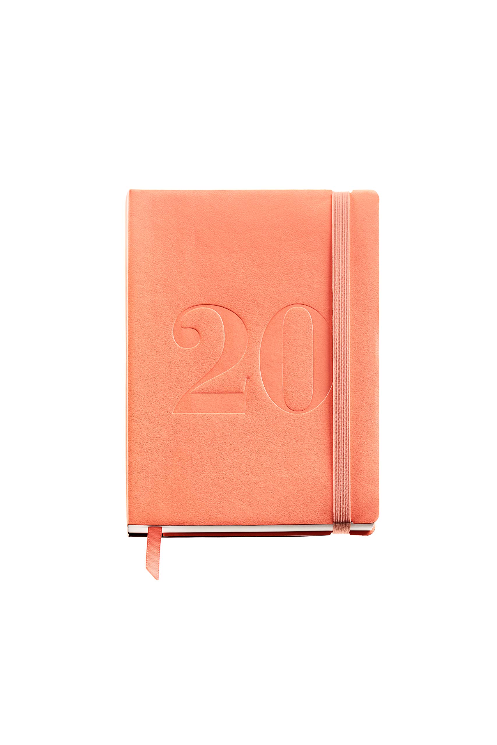 Miquelrius 33115 – 2020 Diary, Day Page (122 x 168 mm), Minimal Peach, Spanish