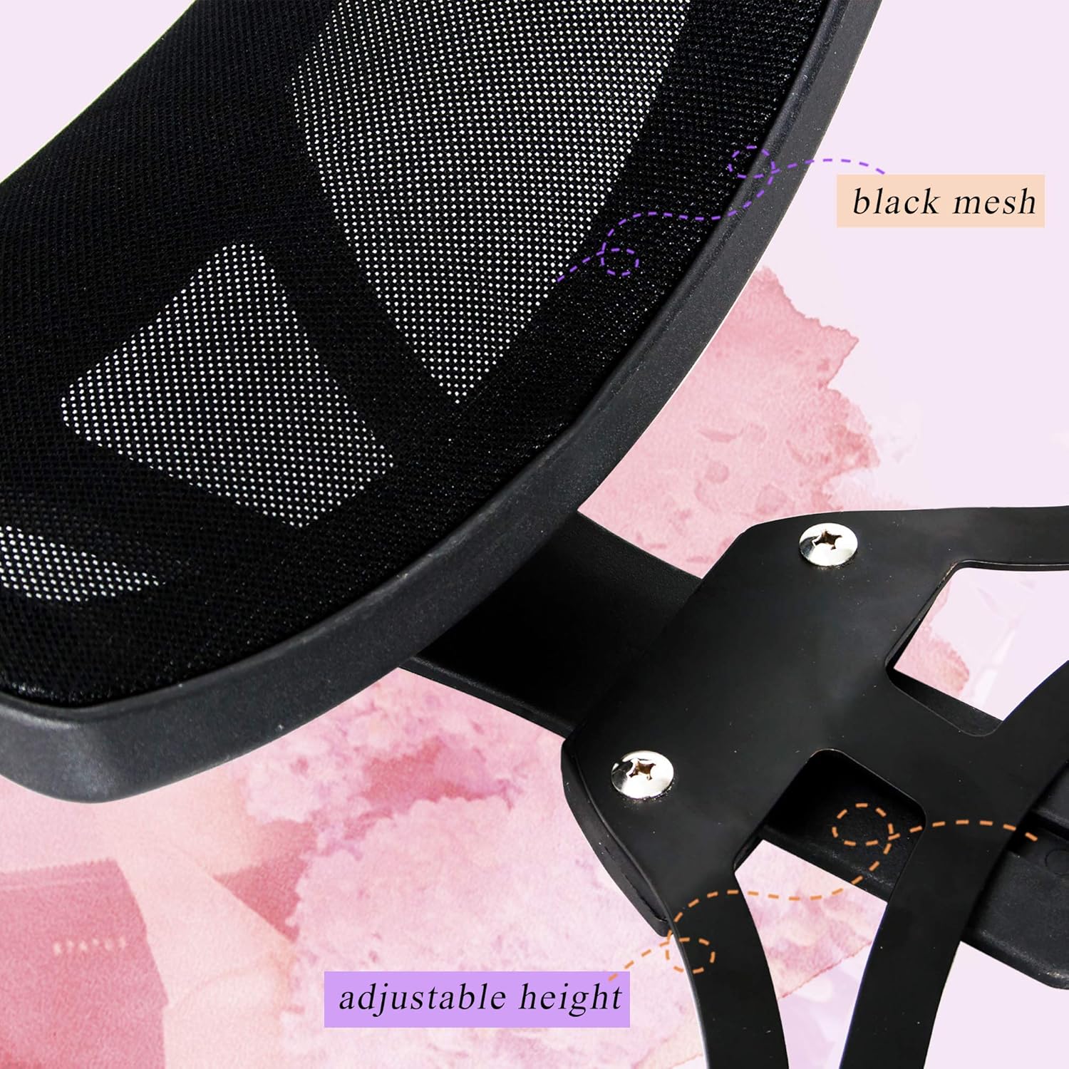 Professional Makeup Artist Chair Directors Chair, Portable Chair, Foldable Aluminum Makeup Chair with Head Rest in Rose Gold by Ver Beauty: Kitchen & Dining