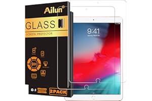 Ailun 2Pack Screen Protector for iPad Pro 10.5 2017 iPad Air 3 2019 10.5 Inch Tempered Glass 9H Hardness Apple Pencil Compatible Ultra Clear Anti Scratch Case Friendly