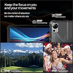 FOSSIBOT DT1Lite 10.4 inch Android Tablet, 11000