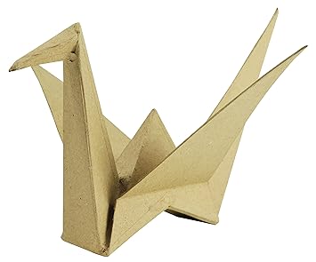 Décopatch Hd028o Origami Kranich S Aus Pappmaché 23 X 3 X