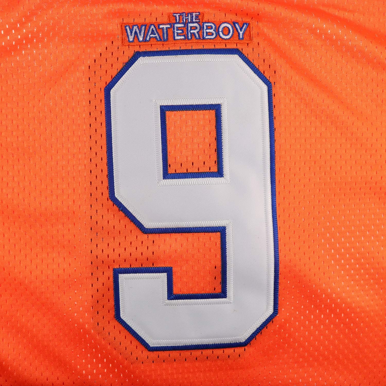 Micjersey Waterboy Football Jersey, Stitched #9 Bobby Boucher 50th Anniversary Movie Football Jerseys S-XXXL: Clothing