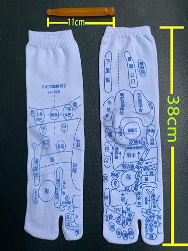 Amazon Co Jp Msorient 新品 プリントソックス 足裏つぼおしソックス 足ツボ靴下 反射区 足裏健康ツボプリント ソックス靴下 ツボ押しスティック付き 足裏 足つぼ ツボ プリント 靴下 くつした ツボ押し マッサージ棒付き 男女通用 Free 青 ホビー 通販