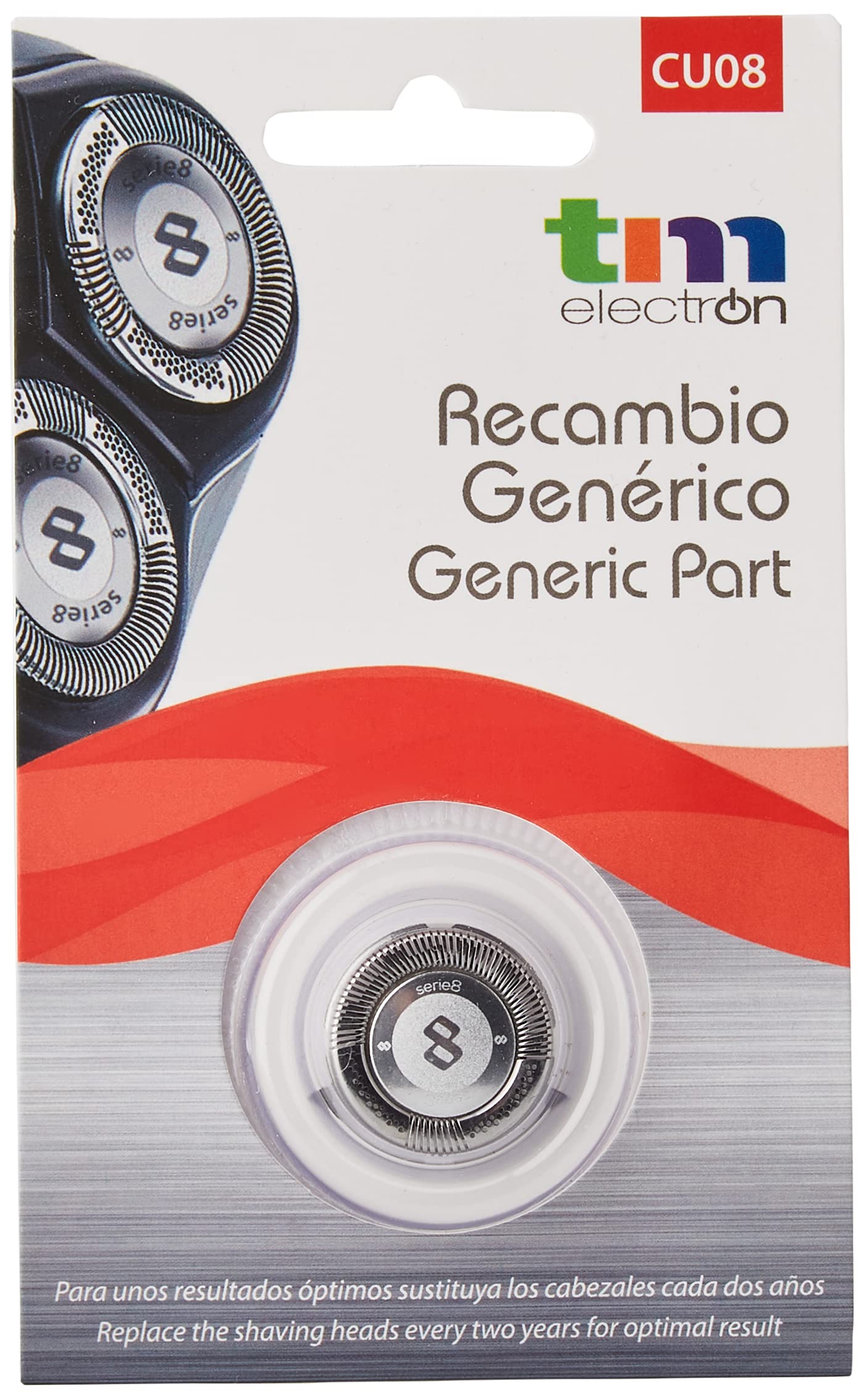 TM Electron Generic Cu08 Shaving Heads - 10 g