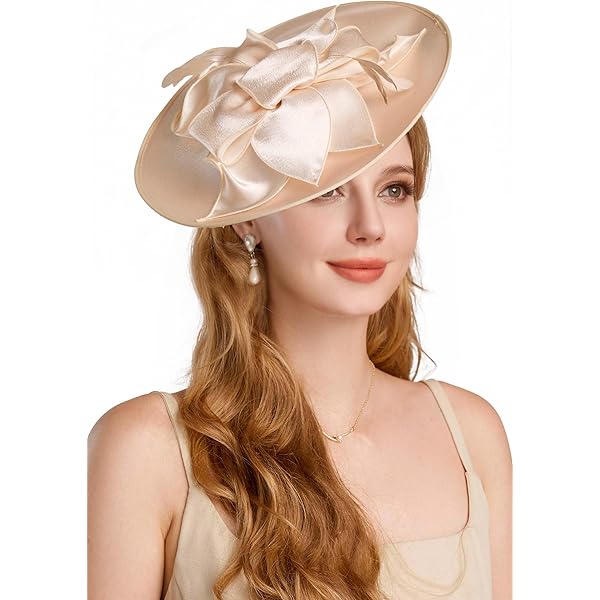 Fnfmrfmr Women Tea Party Fascinator Derby Hat Fascinator  display picture 1