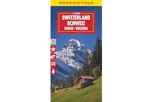 Switzerland Marco Polo Map (Marco Polo Maps)